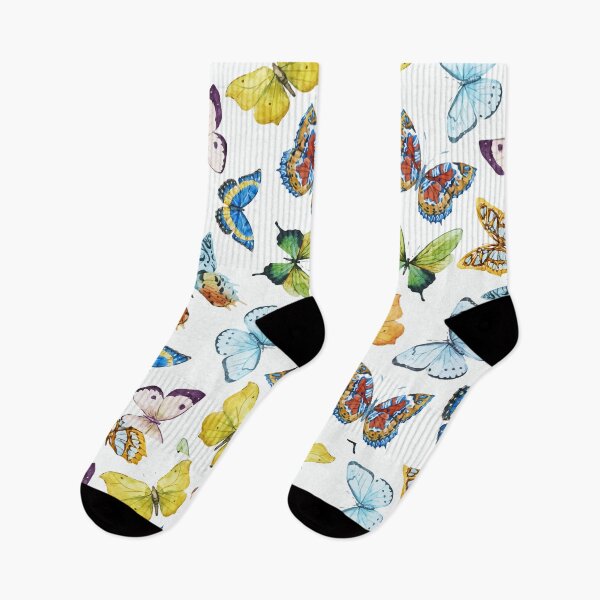 Item preview, Colorful Spring Butterflies Pattern designed and sold by newburyboutique.