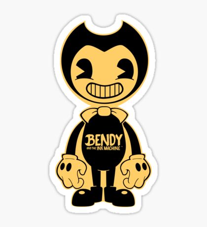 Bendy and the Ink Machine™ Bendy Laptop Sticker Sticker