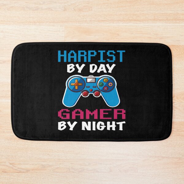 Item preview, harpist By Day Gamer By Night shirt, Funny harpist Gamer Birthday Gift, harpist Dad Husband Boyfriend Video games Lovers Christmas Gift designed and sold by xlnv.