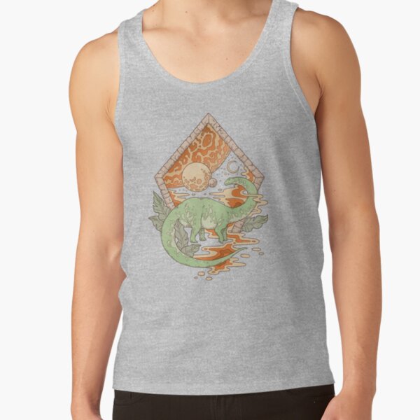 Aeon Archway: Apatosaurus | Dinosaur Sci-Fi Space Art Tank Top