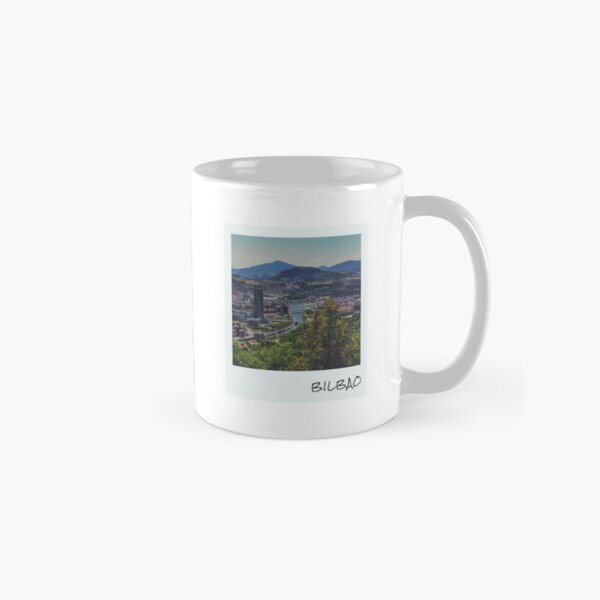 Vista previa del artículo con la obra «Recuerdo de marco blanco de película vintage de Bilbao», diseñado y vendido por Cities On Film.