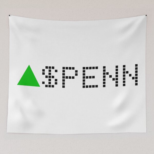 Item preview, Penn National Gaming Stock Ticker Green designed and sold by frankyou.