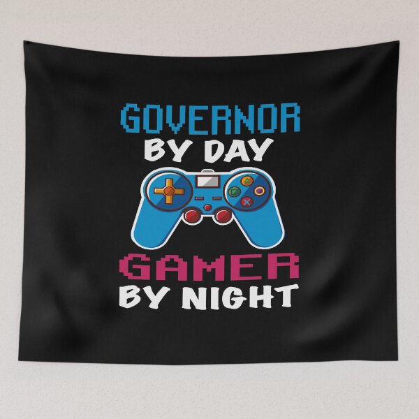 Item preview, governor By Day Gamer By Night shirt, Funny governor Gamer Birthday Gift, governor Dad Husband Boyfriend Video games Lovers Christmas Gift designed and sold by xlnv.
