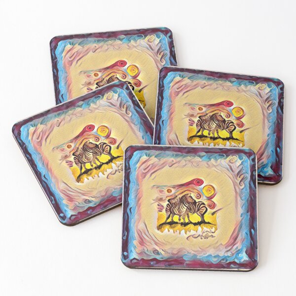 Item preview, Van Gogh Zebras designed and sold by QArtXchange.