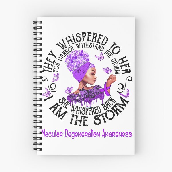 Item preview, Black Girl I Am The Storm Macular Degeneration Awareness designed and sold by Mnrshirley.