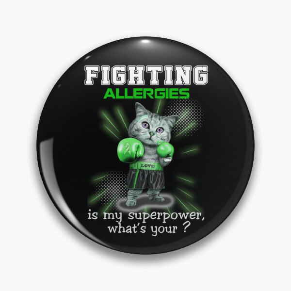 Item preview, Funny Cat Fighting Allergies Is My Superpower What's Your designed and sold by Kohend.