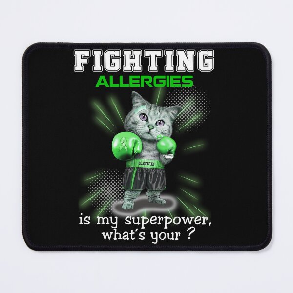 Item preview, Funny Cat Fighting Allergies Is My Superpower What's Your designed and sold by Kohend.