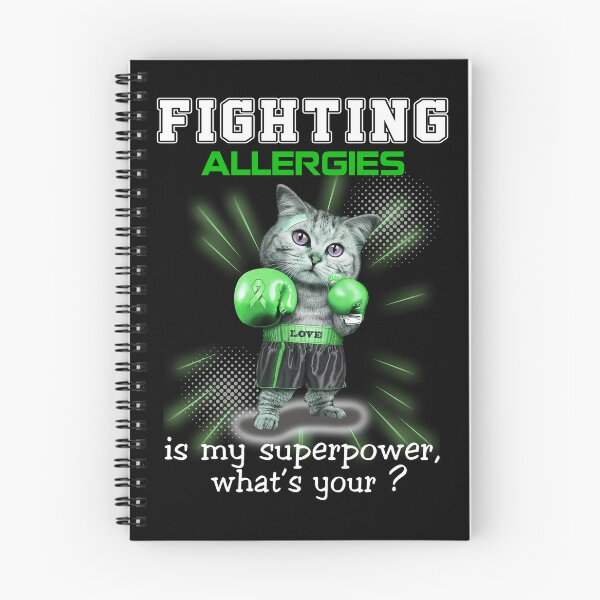 Item preview, Funny Cat Fighting Allergies Is My Superpower What's Your designed and sold by Kohend.