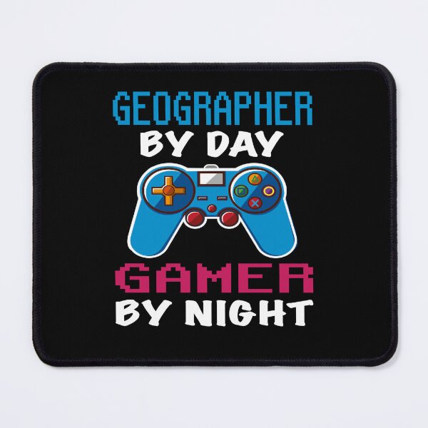 Item preview, geographer By Day Gamer By Night shirt, Funny geographer Gamer Birthday Gift, geographer Dad Husband Boyfriend Video games Lovers Christmas Gift designed and sold by xlnv.