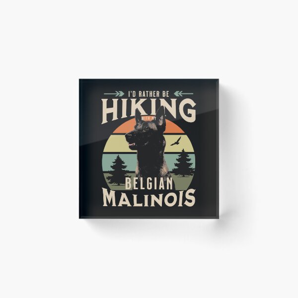 Item preview, Rather Be Hiking with My Belgian Malinois | Vintage Sunset designed and sold by arlutai.