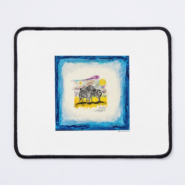 Item preview, Van Gogh's Zebras l designed and sold by QArtXchange.