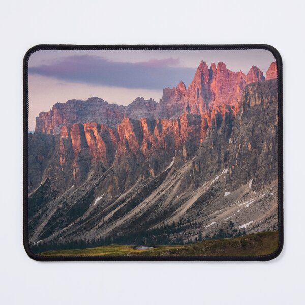 Item preview, Sunset at the Dolomites Mountain Range Italy designed and sold by RegaloRepublic.