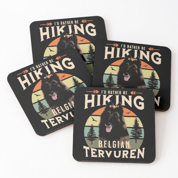 Item preview, Rather Be Hiking with My Belgian Tervuren | Vintage Sunset designed and sold by arlutai.