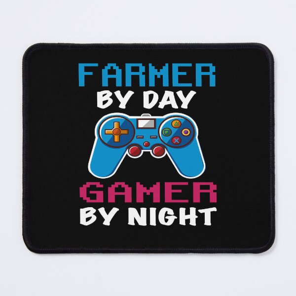 Item preview, farmer By Day Gamer By Night shirt, Funny farmer Gamer Birthday Gift, farmer Dad Husband Boyfriend Video games Lovers Christmas Gift designed and sold by xlnv.