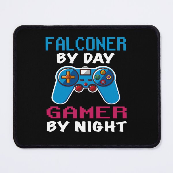 Item preview, falconer By Day Gamer By Night shirt, Funny falconer Gamer Birthday Gift, falconer Dad Husband Boyfriend Video games Lovers Christmas Gift designed and sold by xlnv.