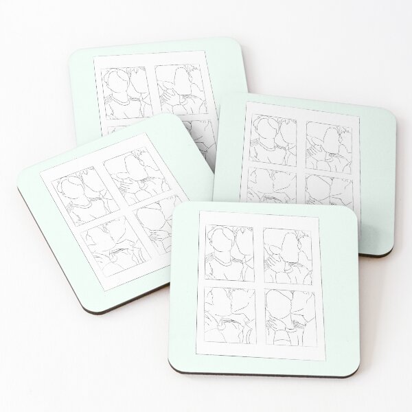 Item preview, heartstopper beach photo-booth pictures (minimalist ver) designed and sold by MintyLix.
