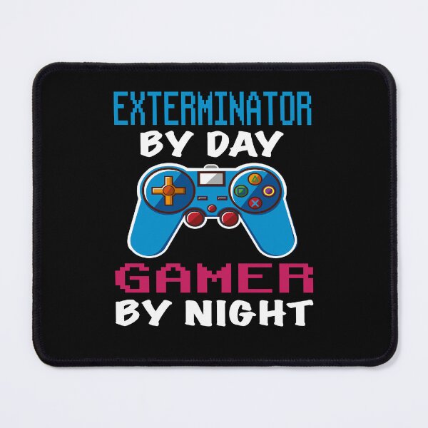Item preview, exterminator By Day Gamer By Night shirt, Funny exterminator Gamer Birthday Gift, exterminator Dad Husband Boyfriend Video games Lovers Christmas Gift designed and sold by xlnv.