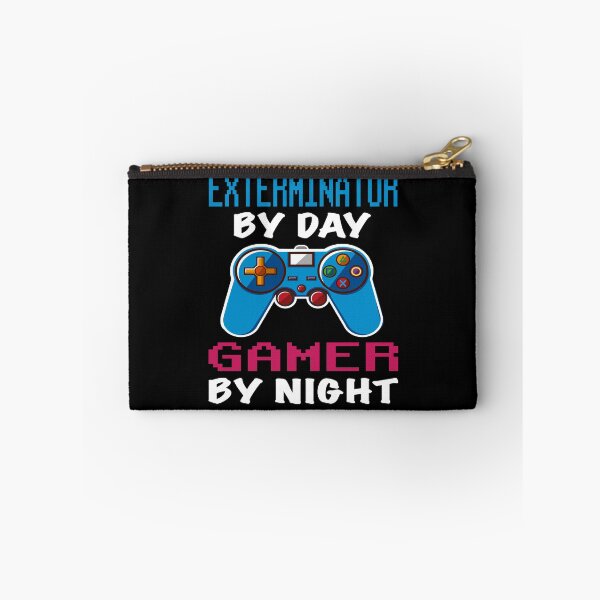 Item preview, exterminator By Day Gamer By Night shirt, Funny exterminator Gamer Birthday Gift, exterminator Dad Husband Boyfriend Video games Lovers Christmas Gift designed and sold by xlnv.