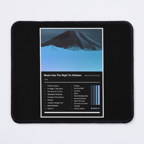 Item preview, Music Has The Right To Children Tracklist (Inverted) designed and sold by TOURETTESBOYLOL.