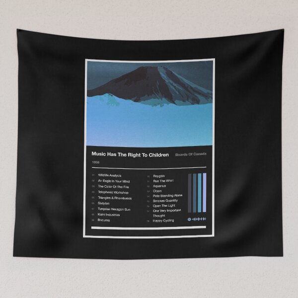 Item preview, Music Has The Right To Children Tracklist (Inverted) designed and sold by TOURETTESBOYLOL.