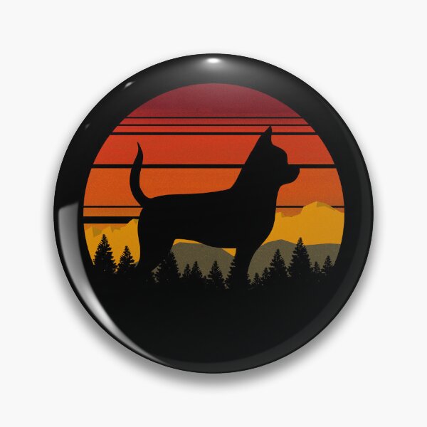 Item preview, Orange Dusk Sky Chihuahua Dog Gift  designed and sold by Guarddogdrive.