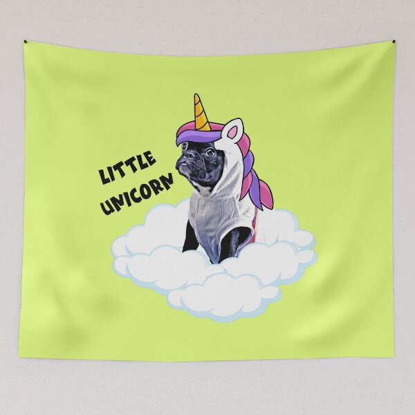 Item preview, Frenchie unicorn NFT designed and sold by pixeldizajn.