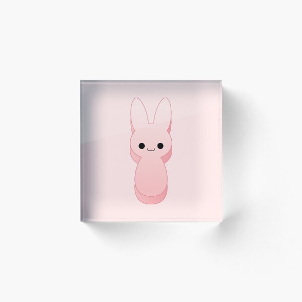 Item preview, kawaii marshmallow bunny designed and sold by kittybox.