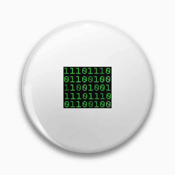 Item preview, A picture of binary code. designed and sold by TeamRocketZone.