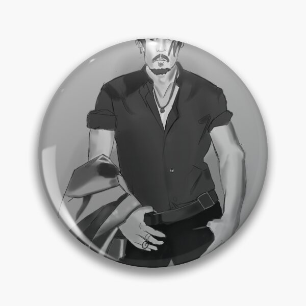 Item preview, Johnny Depp Modeling in Black and White designed and sold by sakooga.