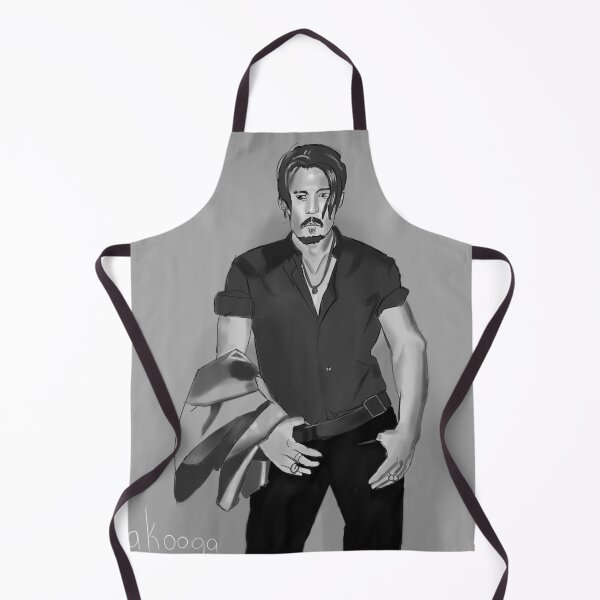Item preview, Johnny Depp Modeling in Black and White designed and sold by sakooga.
