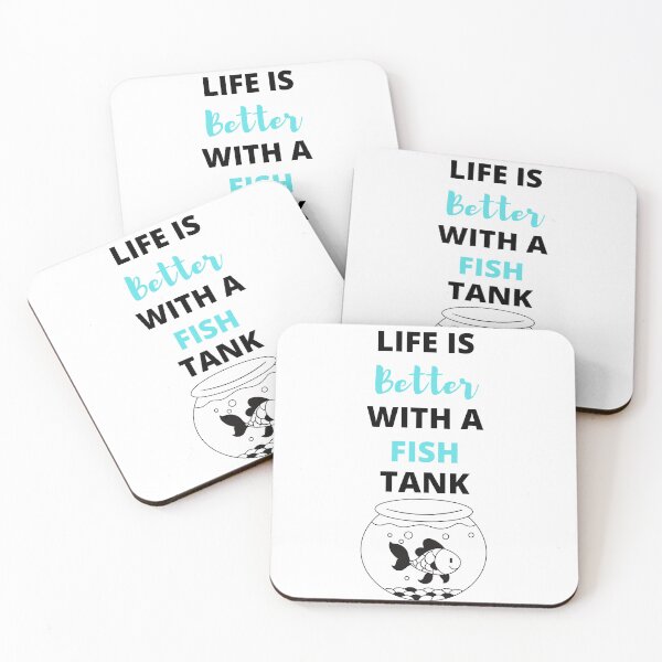 Item preview, Life Is Better With A Fish Tank designed and sold by madraso.