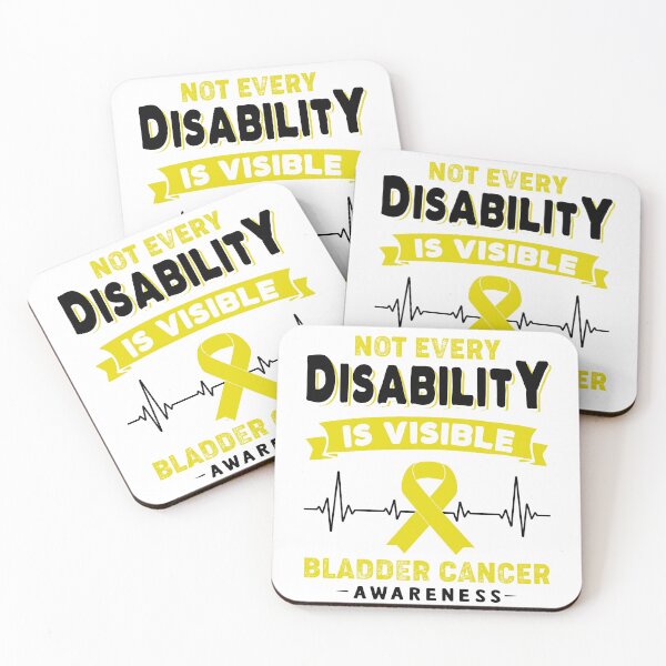 Item preview, Bladder Cancer Awareness - Not Every Disability Is Visible designed and sold by RidnerStore.