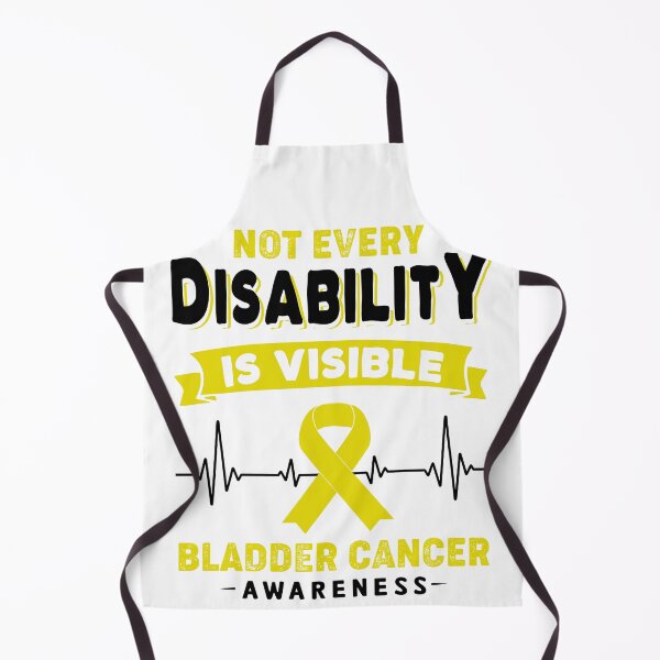 Item preview, Bladder Cancer Awareness - Not Every Disability Is Visible designed and sold by RidnerStore.