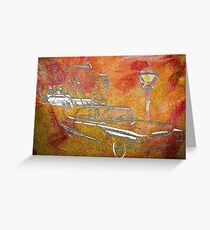 Urban poster Greeting Card