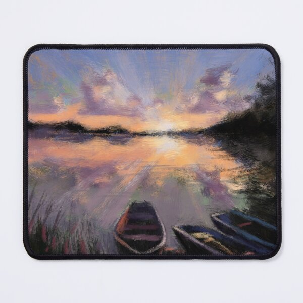 Item preview, Rowboat Sunset designed and sold by TheArtCave.