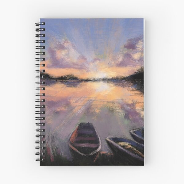 Item preview, Rowboat Sunset designed and sold by TheArtCave.