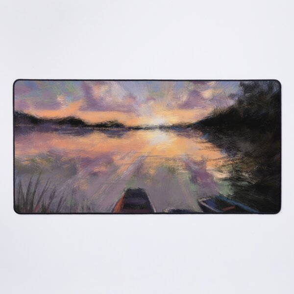 Item preview, Rowboat Sunset designed and sold by TheArtCave.