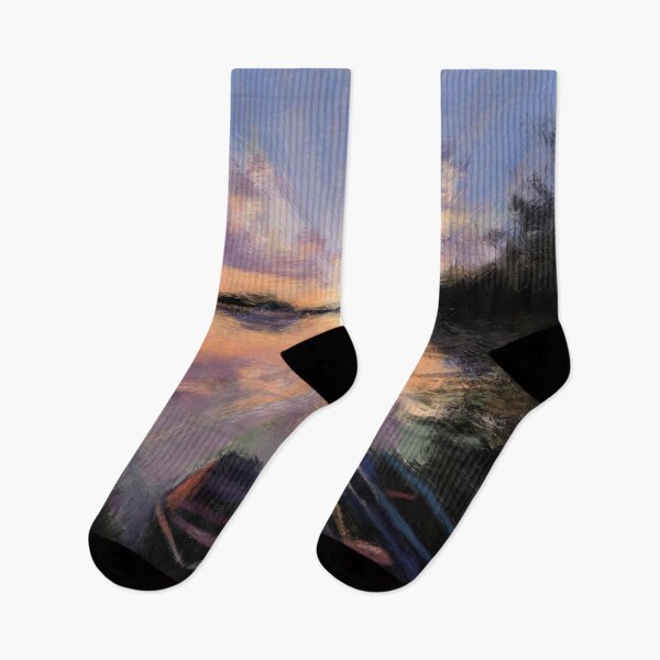 Item preview, Rowboat Sunset designed and sold by TheArtCave.