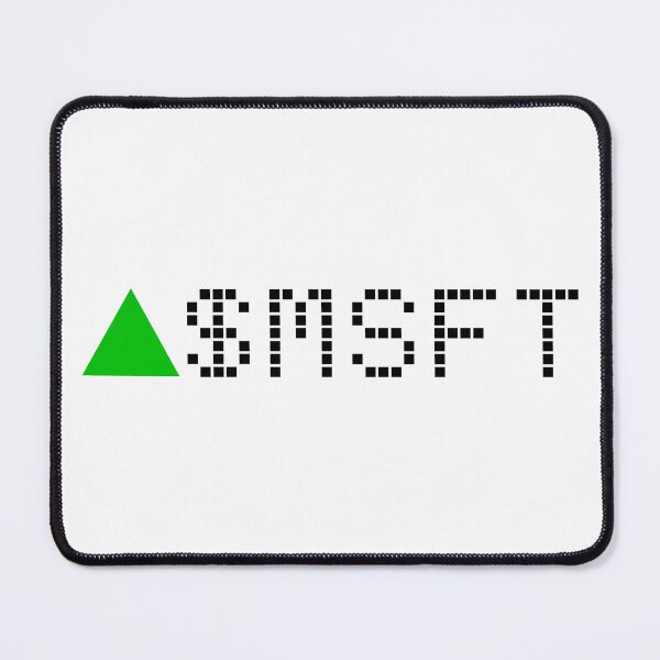Item preview, Microsoft Stock Ticker Green designed and sold by frankyou.