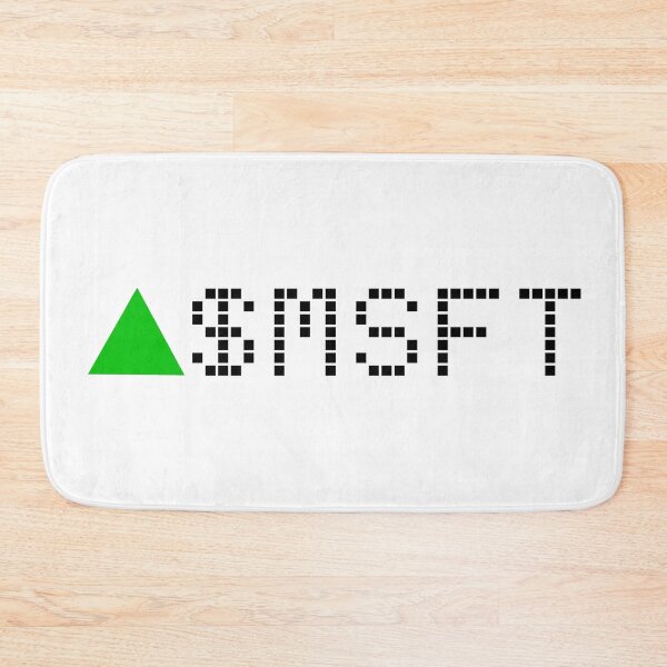 Item preview, Microsoft Stock Ticker Green designed and sold by frankyou.
