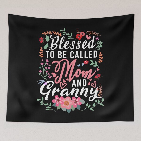 Item preview, Blessed To Be Called Mom And Granny, Cool Design For Grandma designed and sold by MoSaid.