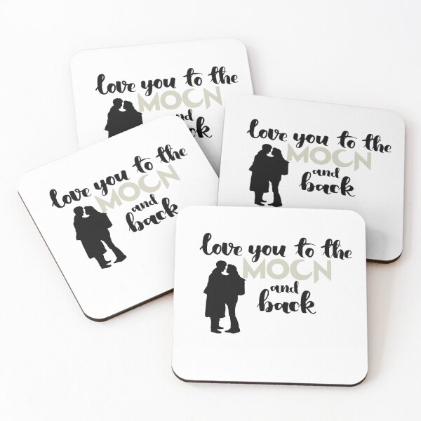 Item preview, Love you to the moon and back #1 designed and sold by BrieFine22.