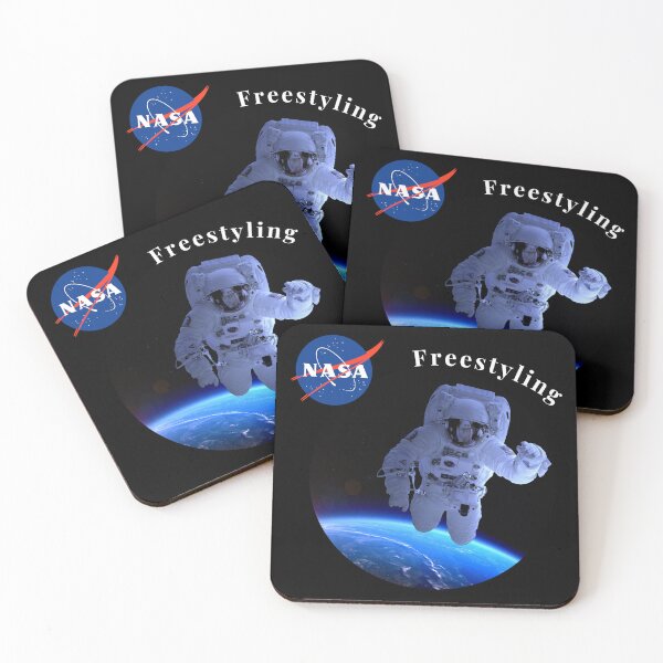 Item preview, Space Astronaut Astronauts Space Walking Floating in Space Astro Space city Houston 8 designed and sold by Henk GoGo T-Shirts ⭐️⭐️⭐️⭐️⭐️.