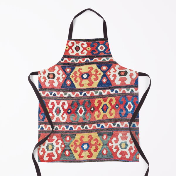 Item preview, Azeri Azerbaijan South Caucasus Kilim Print designed and sold by Vicky Brago-Mitchell®.