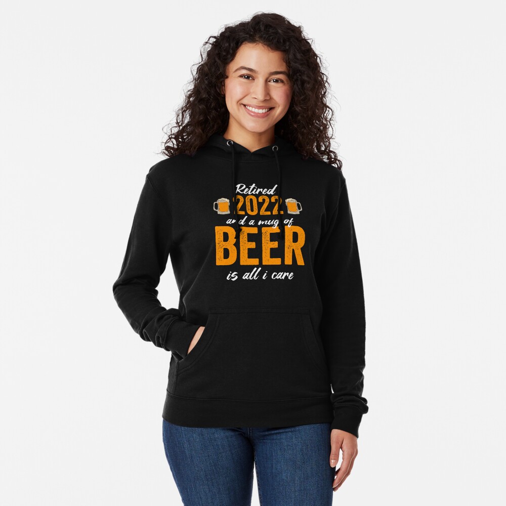 2022 Ruhestand Und Ein Krug Bier Hoodie