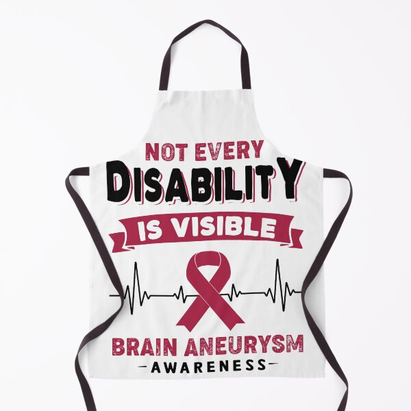 Item preview, Brain Aneurysm Awareness - Not Every Disability Is Visible designed and sold by RidnerStore.