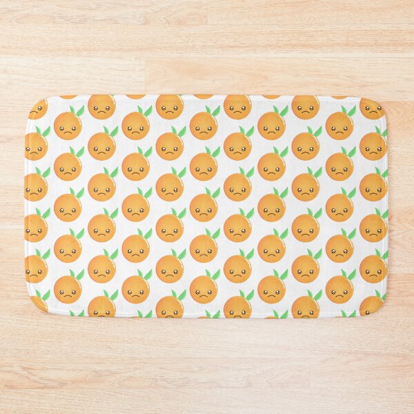 Item preview, Sad Orange , Cute Fruit designed and sold by KawaiSticker.