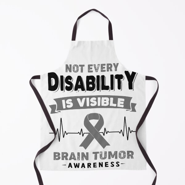 Item preview, Brain Tumor Awareness - Not Every Disability Is Visible designed and sold by RidnerStore.