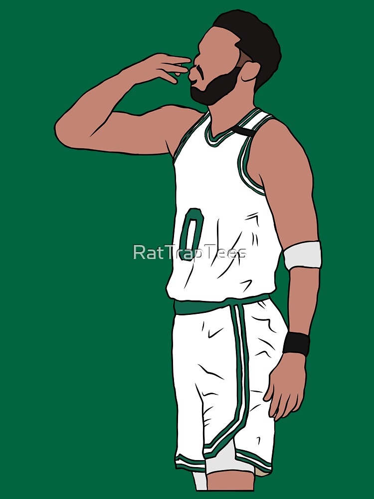 Jayson Tatum Back-To Essential T-Shirt for Sale by RatTrapTees