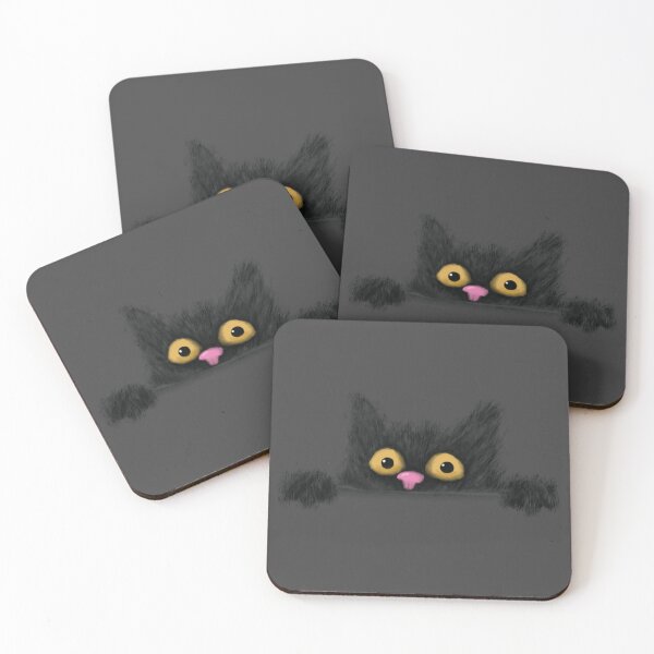 Item preview, Peeping Cat designed and sold by Carol Bleasdale.